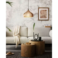 Eglo Pendellampa Hapton Stål Koppar | 290mm - Passande För 1x E27