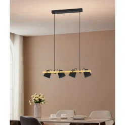 Eglo Pendellampa Hornwood-Z Stål Svart 3W 550lm - 827-865 Justerbar Vit | Dimbar