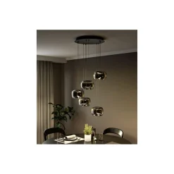 Eglo Pendellampa Hortunas Stål Svart 5.8W 690lm - 830 Varm Vit | IP20 - Dimbar