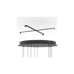 Eglo Pendellampa Hortunas Stål Svart 5.8W 690lm - 830 Varm Vit | IP20 - Dimbar