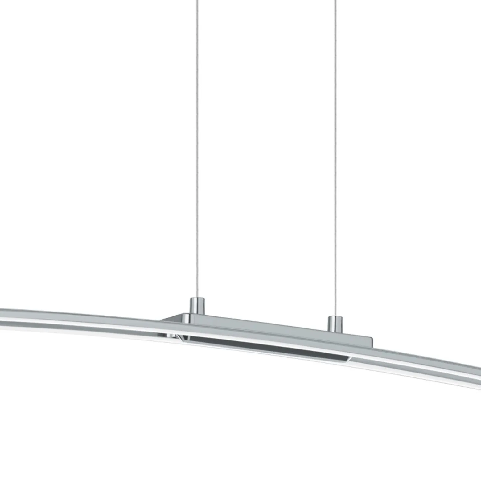 Eglo Pendellampa Lasana Aluminium Krom 30W 3500lm - 830 Varm Vit