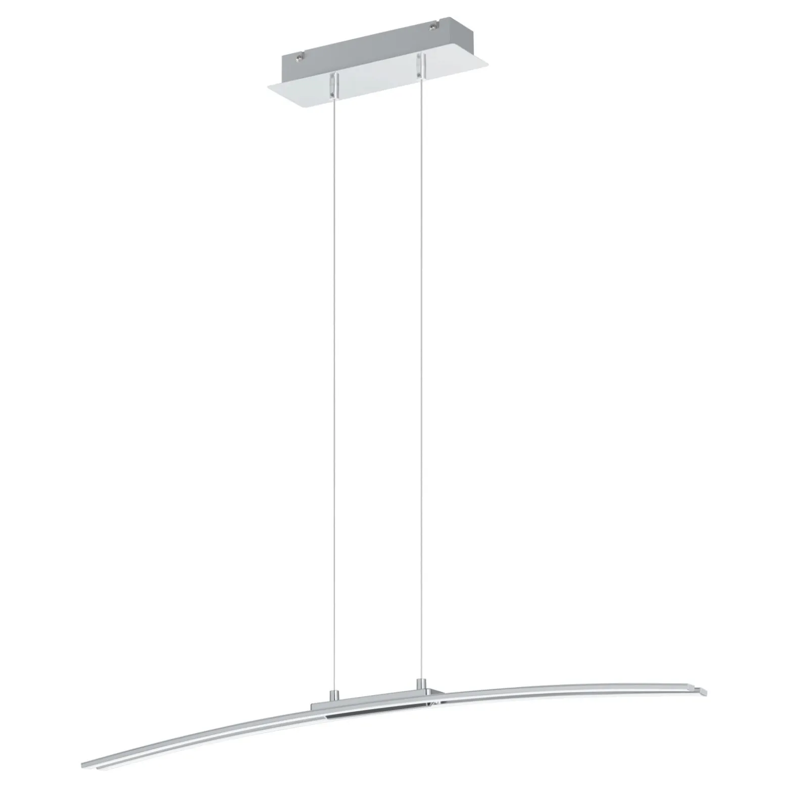 Eglo Pendellampa Lasana Aluminium Krom 30W 3500lm - 830 Varm Vit