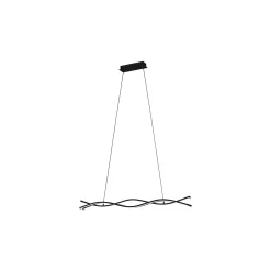 Eglo Pendellampa Lasana 3 Stål Aluminium Svart 11W 1500lm - 830 Varm Vit | IP20