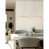 Eglo Pendellampa Lasana 4 Stål Brun 35W 5300lm - 830 Varm Vit