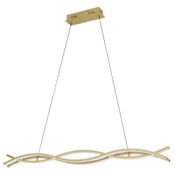 Eglo Pendellampa Lasana 4 Stål Brun 35W 5300lm - 830 Varm Vit