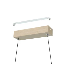 Eglo Pendellampa Lasana 4 Stål Brun 35W 5300lm - 830 Varm Vit