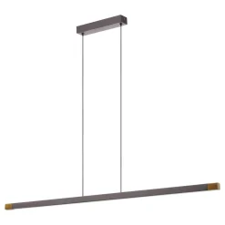 Eglo Pendellampa Lisciana Aluminium Grå 22W 2500lm - 830 Varm Vit | Dimbar