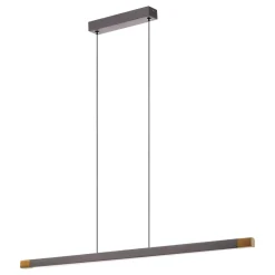 Eglo Pendellampa Lisciana Aluminium Grå 18W 2000lm - 830 Varm Vit | Dimbar