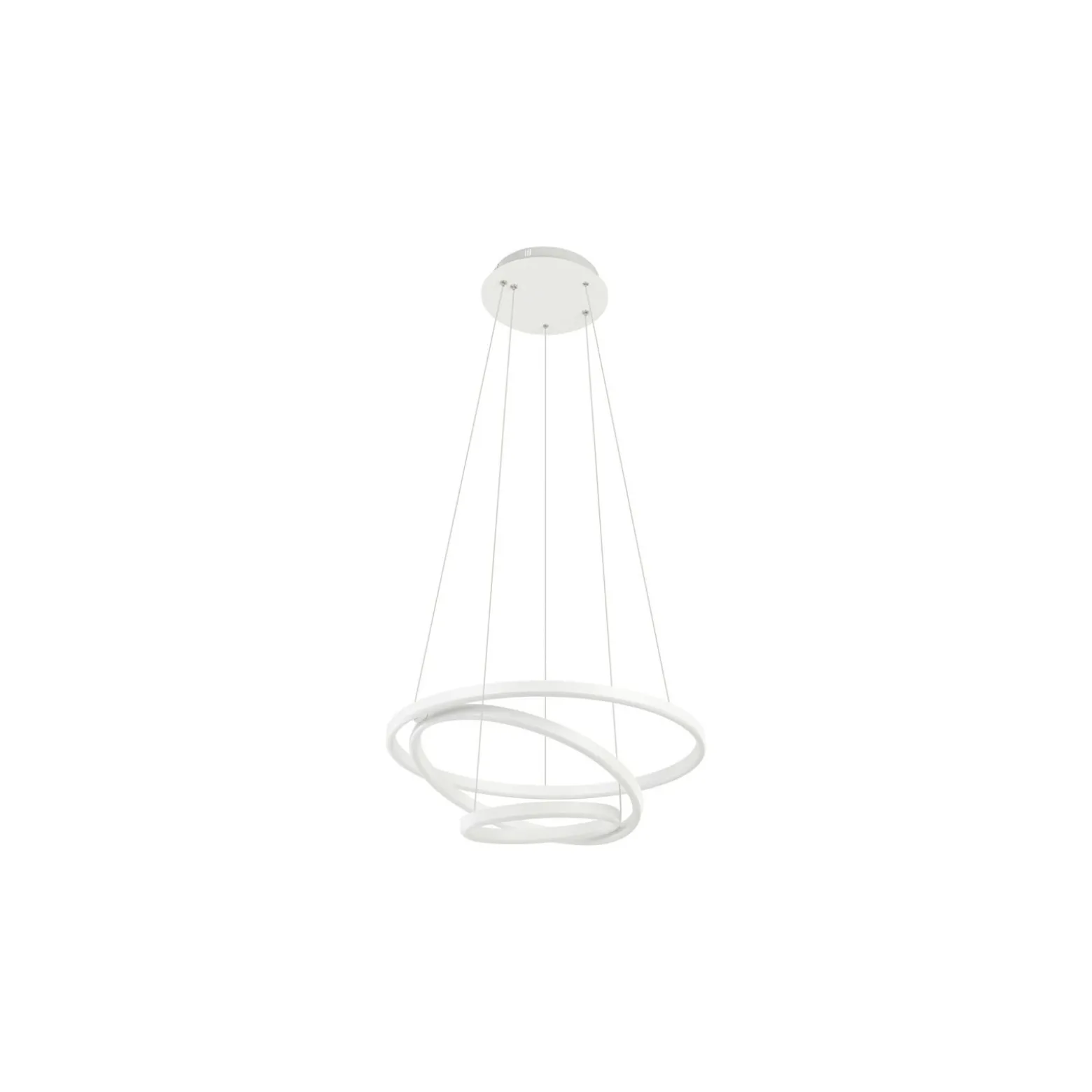 Eglo Pendellampa Lobinero-Z Aluminium Stål Vit 40W 6100lm - 830-865 Justerbar Vit | IP20 - Zigbee Dimbar