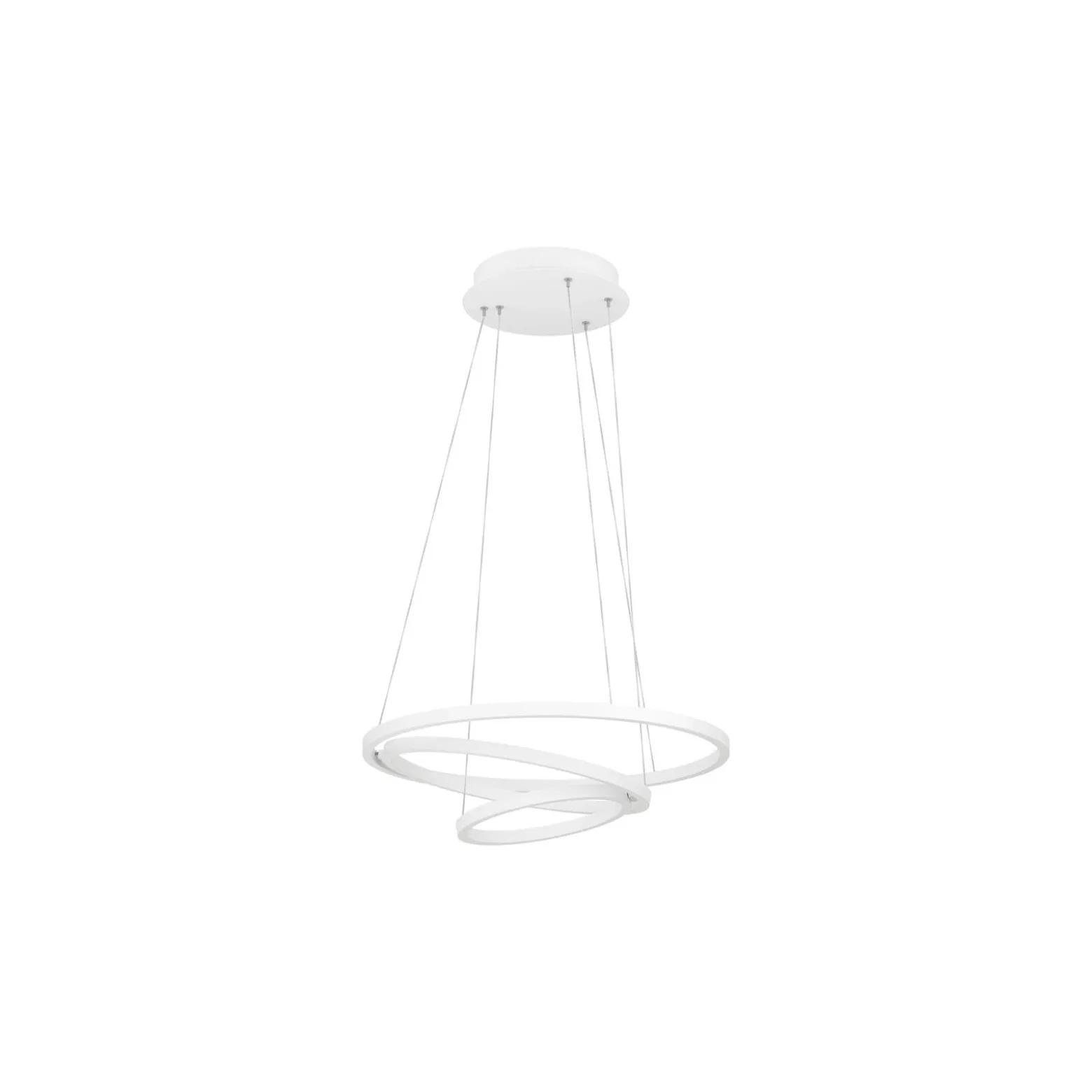 Eglo Pendellampa Lobinero-Z Aluminium Stål Vit 40W 6100lm - 830-865 Justerbar Vit | IP20 - Zigbee Dimbar