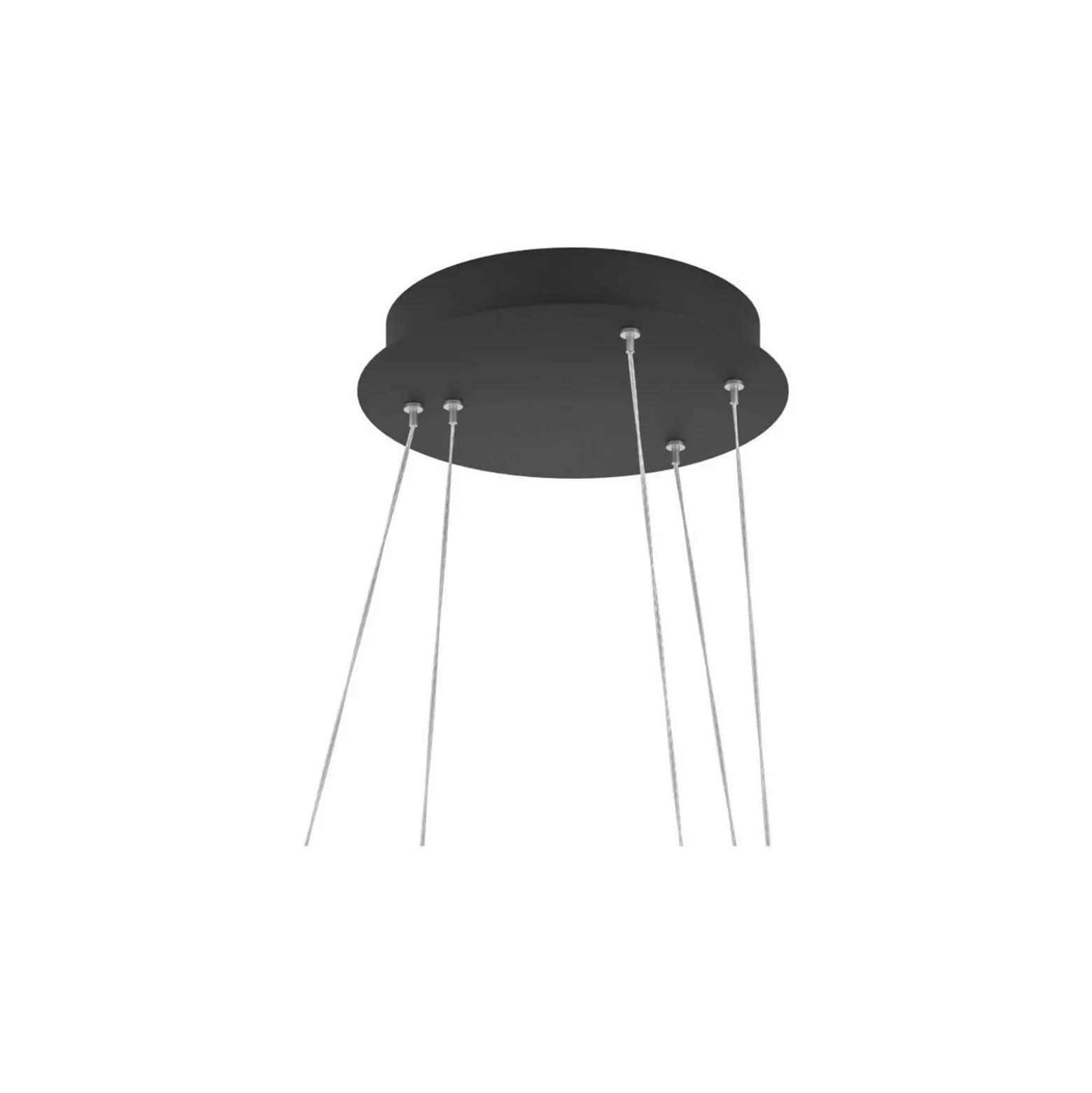Eglo Pendellampa Lobinero-Z Aluminium Stål Svart 40W 6100lm - 830-865 Justerbar Vit | IP20 - Zigbee Dimbar