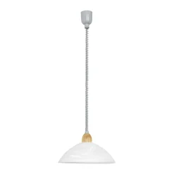 Eglo Pendellampa Lord 2 Trä Silver | 360mm - Passande För 1x E27