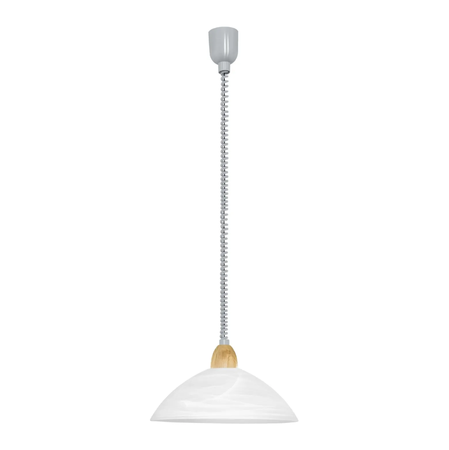 Eglo Pendellampa Lord 2 Trä Silver | 360mm - Passande För 1x E27