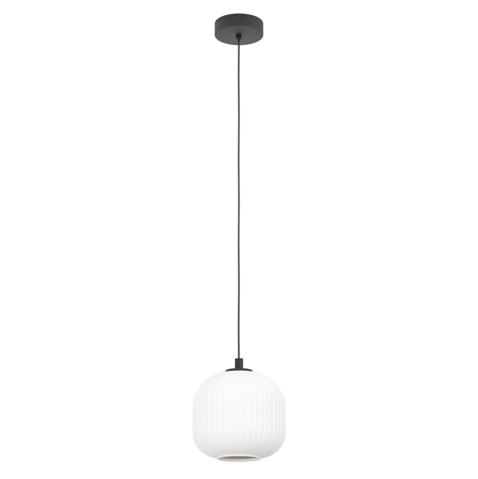 Eglo Pendellampa Mantunalle Stål Svart | 200mm - Passande För 1x E27