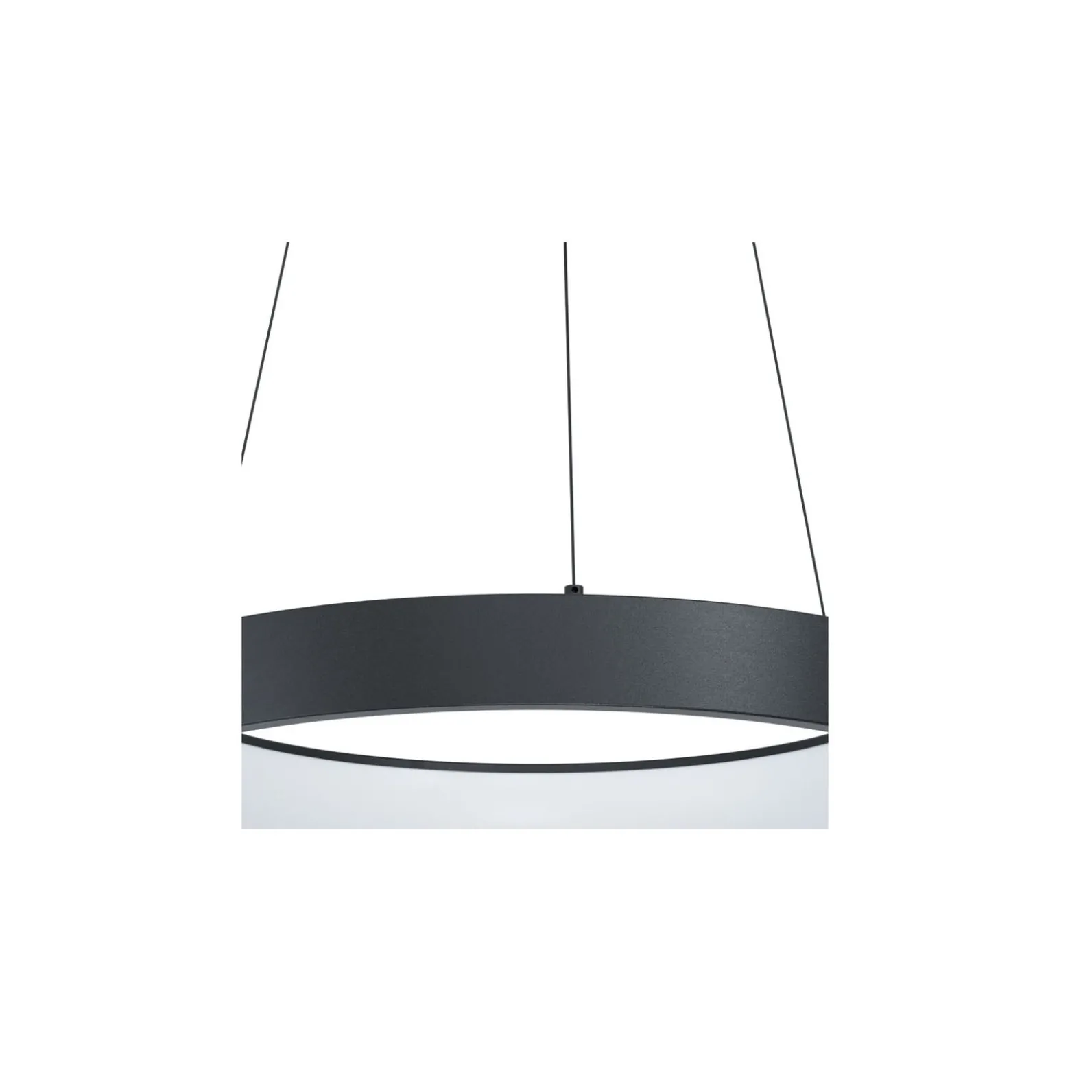 Eglo Pendellampa Marghera-Z Stål Svart 27.5W 3150lm - 827-865 Justerbar Vit + RGB | IP20 - Zigbee Dimbar