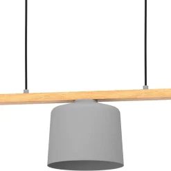 Eglo Pendellampa Mariel Stål Grå | Passande För 3x E27