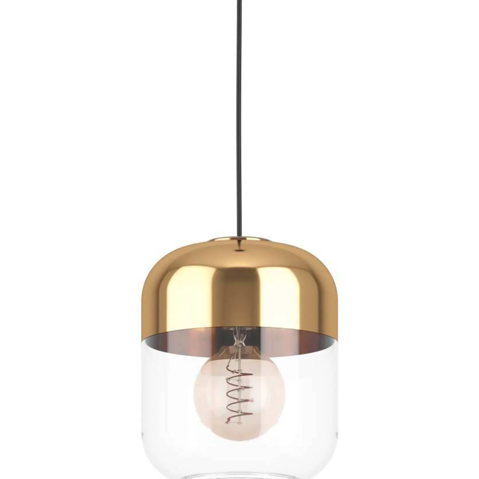 Eglo Pendellampa Maryvilla Stål Svart | 170mm - Passande För 1x E27