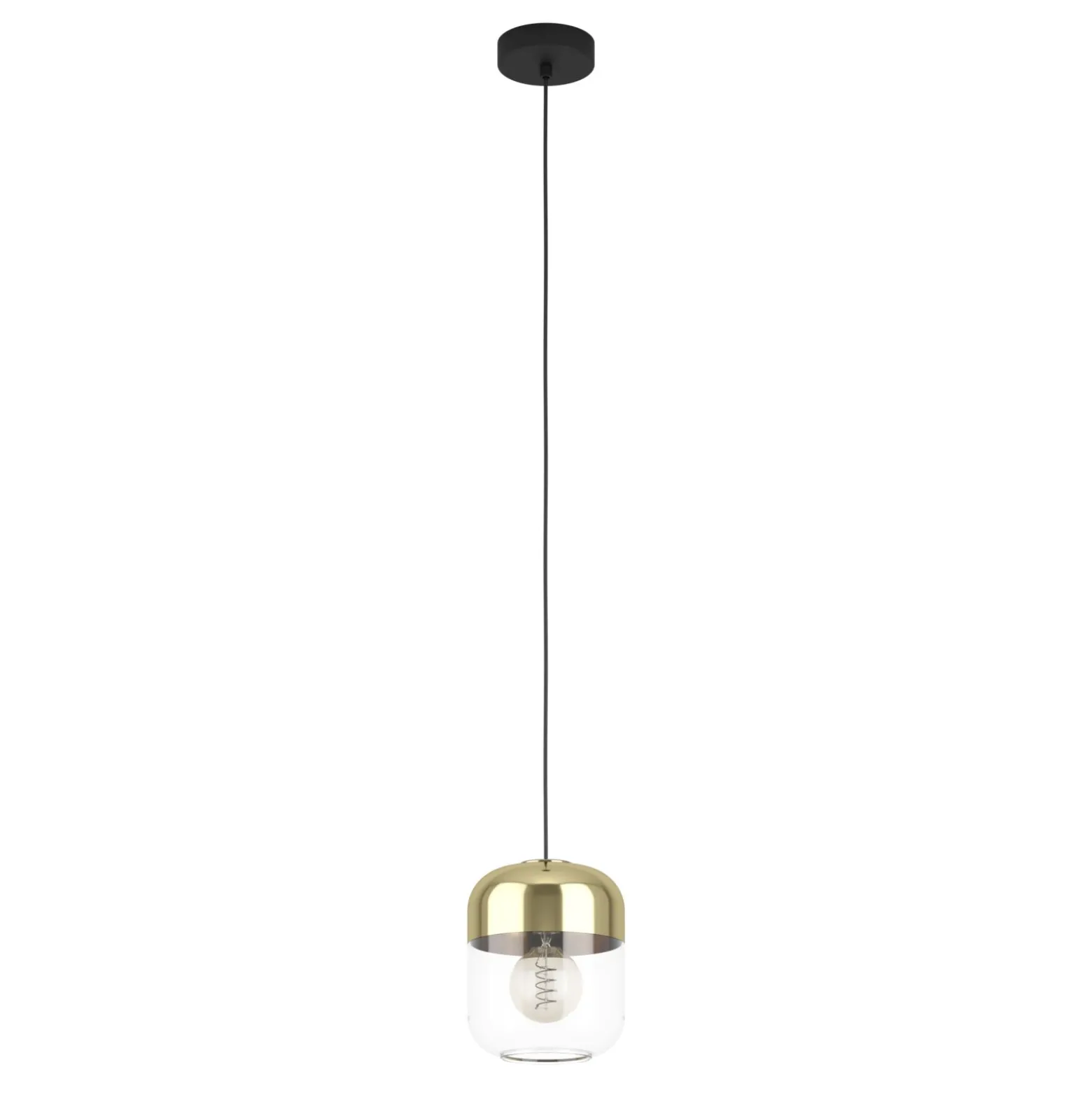 Eglo Pendellampa Maryvilla Stål Svart | 170mm - Passande För 1x E27