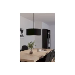 Eglo Pendellampa Maserlo 1 Stål Svart | Passande för E27
