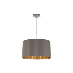 Eglo Pendellampa Maserlo Stål Satin Nickel | Passande för E27