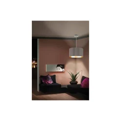Eglo Pendellampa Maserlo Stål Satin Nickel | Passande för E27
