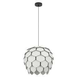 Eglo Pendellampa Mattanza Stål Svart | 495mm - Passande För 1x E27
