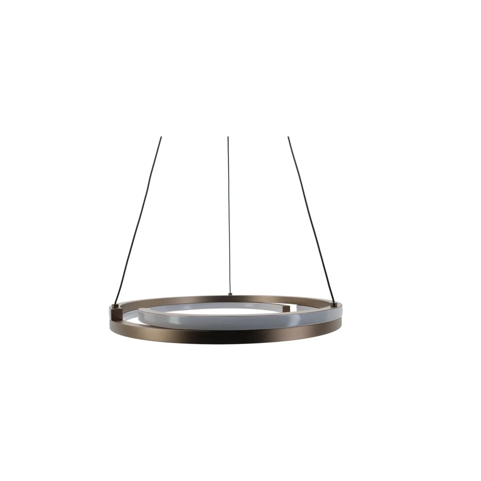 Eglo Pendellampa Mezzomonte Aluminium Stål Brons Svart 20W 1600lm - 827-865 Justerbar Vit | IP20 - Dimbar