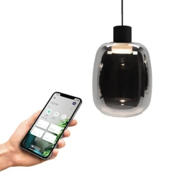 Eglo Pendellampa Molochio-Z Stål Svart 3W 500lm - 827-865 Justerbar Vit | 180mm - Dimbar