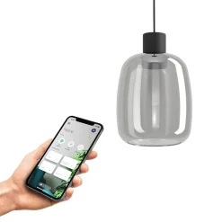 Eglo Pendellampa Molochio-Z Stål Svart 3W 500lm - 827-865 Justerbar Vit | 180mm - Dimbar