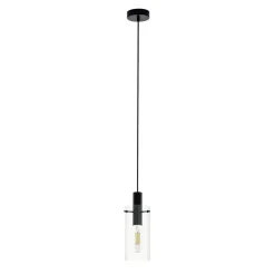 Eglo Pendellampa Montefino Stål Svart | 110mm - Passande För 1x E27