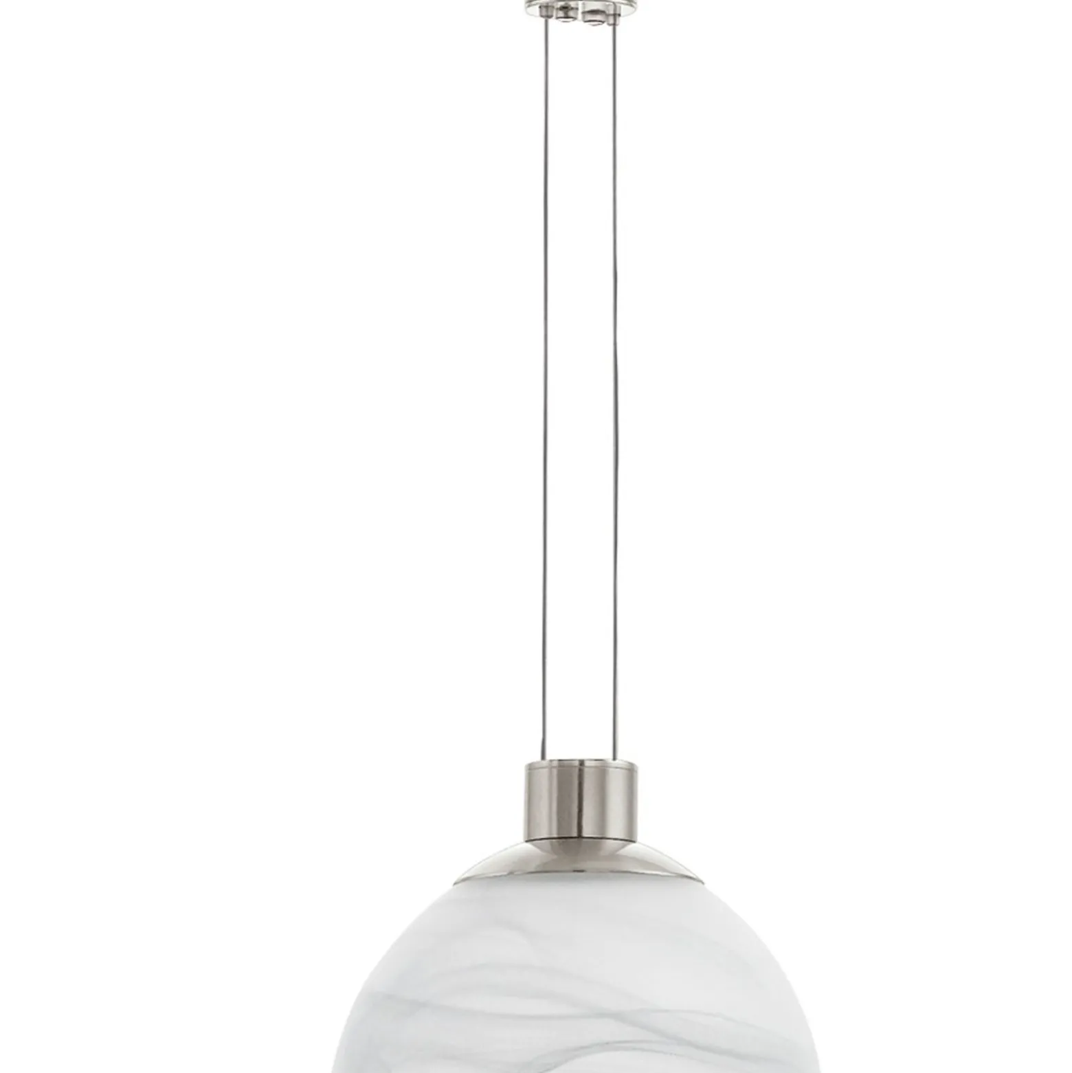 Eglo Pendellampa Montefio Rostfritt Stål Vit 6W 800lm - 830 Varm Vit