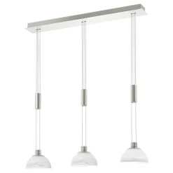 Eglo Pendellampa Montefio Rostfritt Stål Vit 6W 800lm - 830 Varm Vit