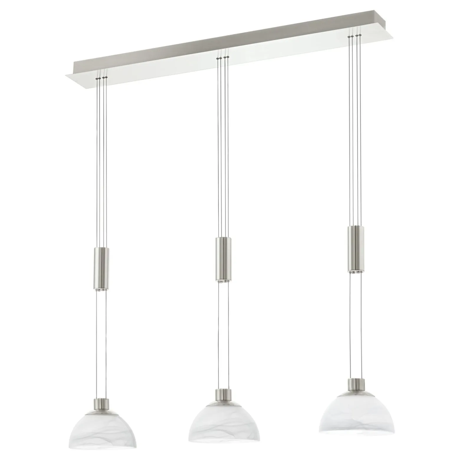 Eglo Pendellampa Montefio Rostfritt Stål Vit 6W 800lm - 830 Varm Vit