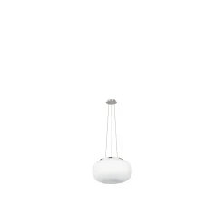 Eglo Pendellampa Optica Stål Satin Nickel | Passande för 2x E27