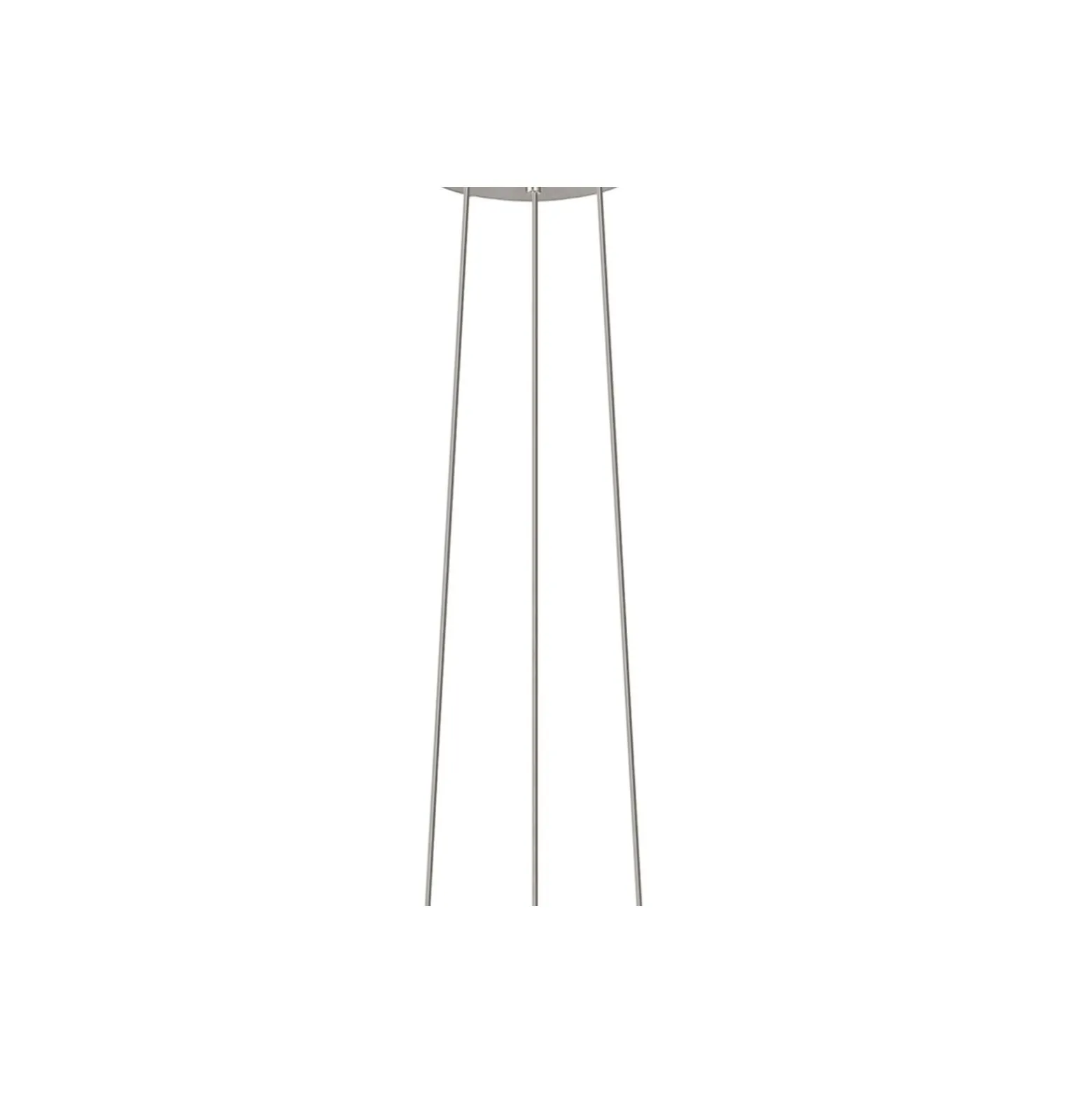 Eglo Pendellampa Optica Stål Satin Nickel | Passande för 2x E27