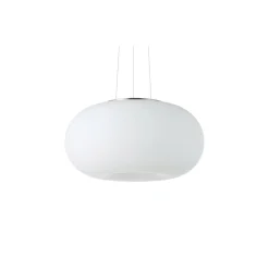 Eglo Pendellampa Optica Stål Satin Nickel | Passande för 2x E27