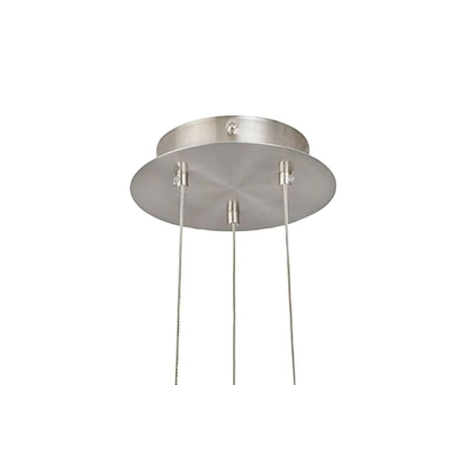 Eglo Pendellampa Optica Stål Satin Nickel | Passande för 2x E27