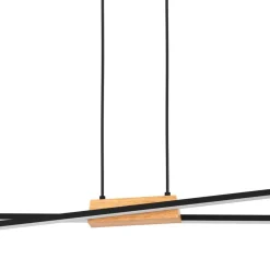Eglo Pendellampa Panagria Aluminium Svart 13W 1560lm - 830 Varm Vit | Dimbar