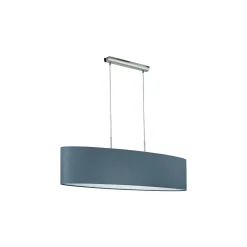 Eglo Pendellampa Pasteri Stål Satin Nickel | IP20 - Passande för 2x E27