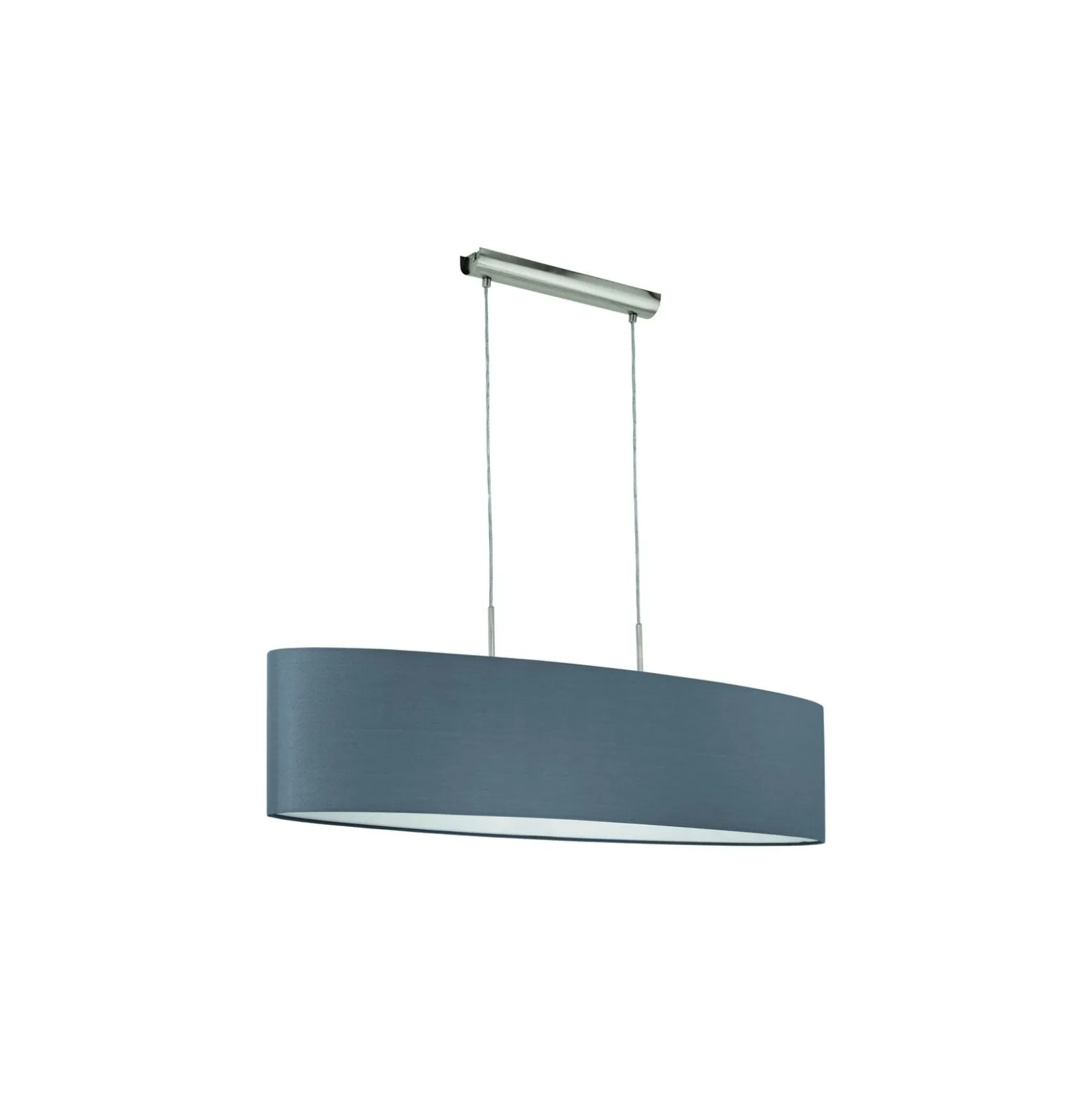 Eglo Pendellampa Pasteri Stål Satin Nickel | IP20 - Passande för 2x E27