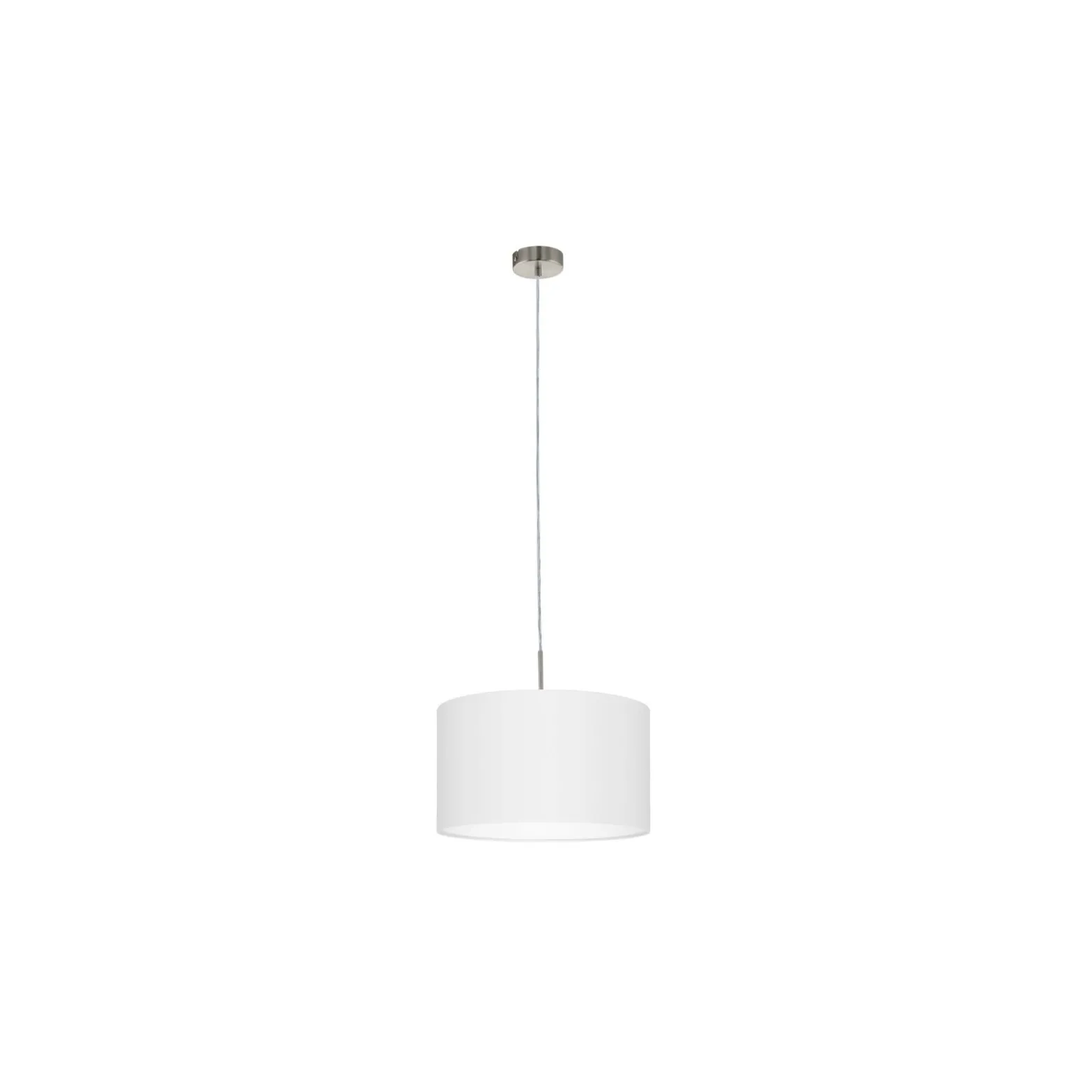 Eglo Pendellampa Pasteri Stål Satin Nickel | IP20 - Passande för 1x E27