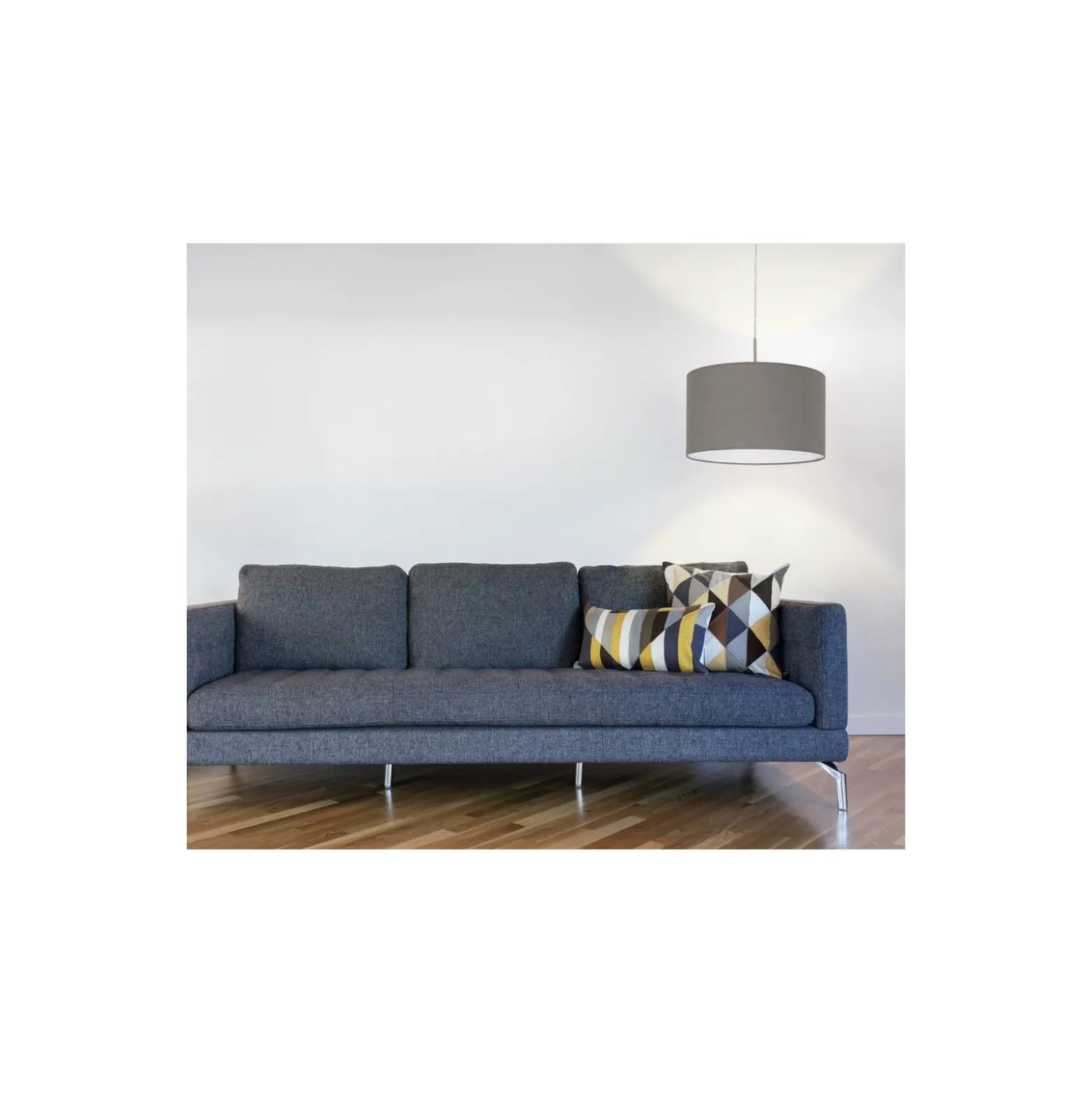 Eglo Pendellampa Pasteri Stål Satin Nickel | IP20 - Passande för 1x E27