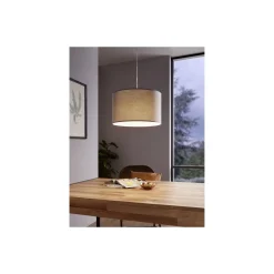 Eglo Pendellampa Pasteri Stål Satin Nickel | IP20 - Passande för 1x E27