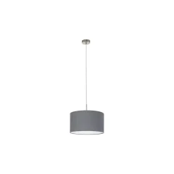 Eglo Pendellampa Pasteri Stål Satin Nickel | IP20 - Passande för 1x E27