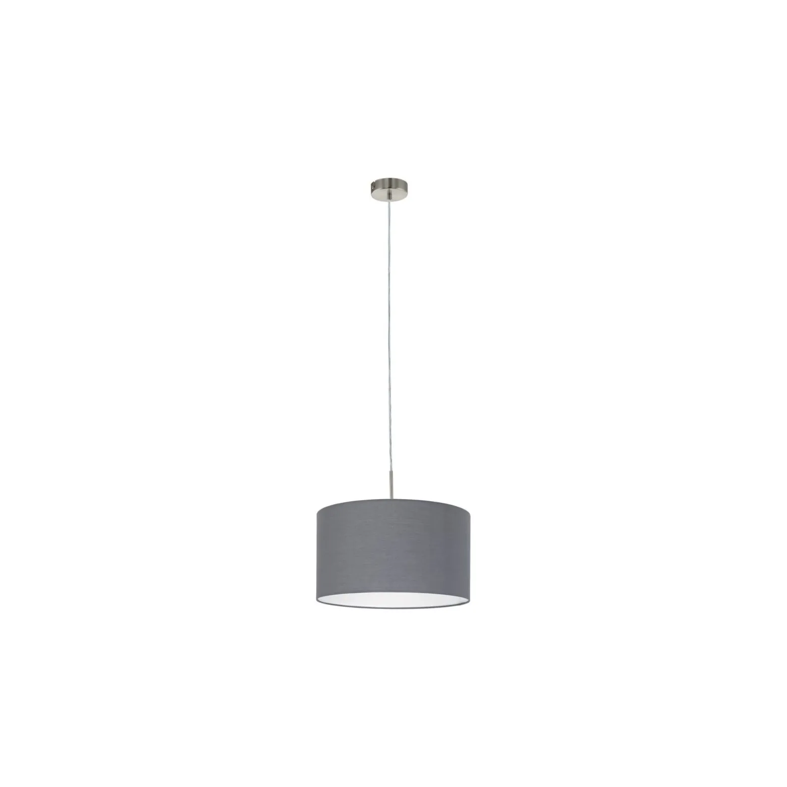 Eglo Pendellampa Pasteri Stål Satin Nickel | IP20 - Passande för 1x E27