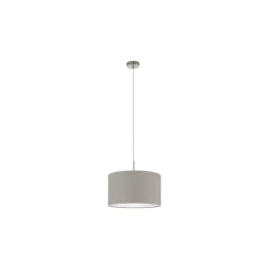 Eglo Pendellampa Pasteri Stål Satin Nickel | IP20 - Passande för 1x E27
