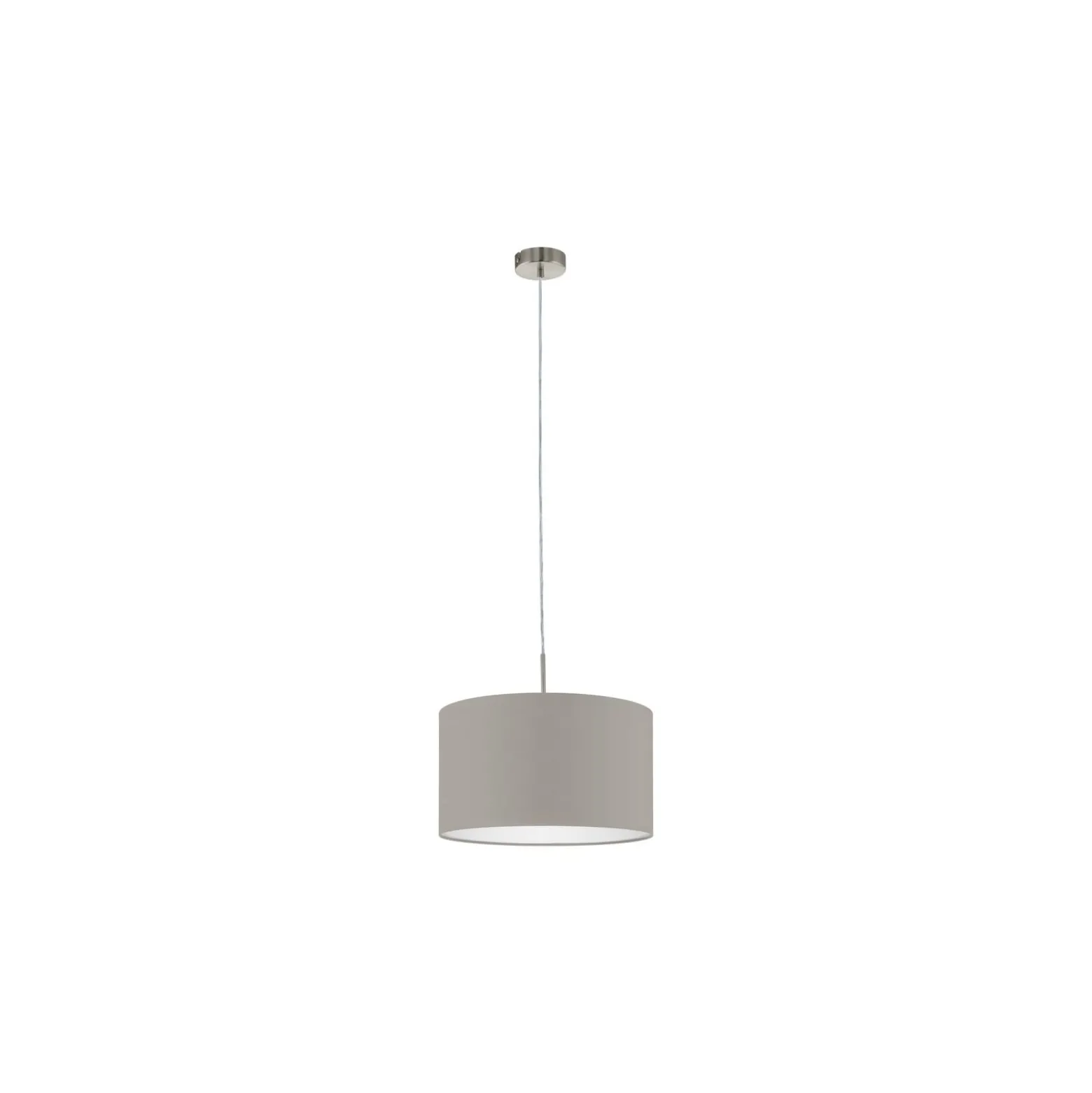 Eglo Pendellampa Pasteri Stål Satin Nickel | IP20 - Passande för 1x E27