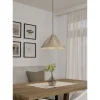 Eglo Pendellampa Podere Stål Beige | 425mm - Passande För 1x E27