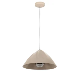 Eglo Pendellampa Podere Stål Beige | 425mm - Passande För 1x E27