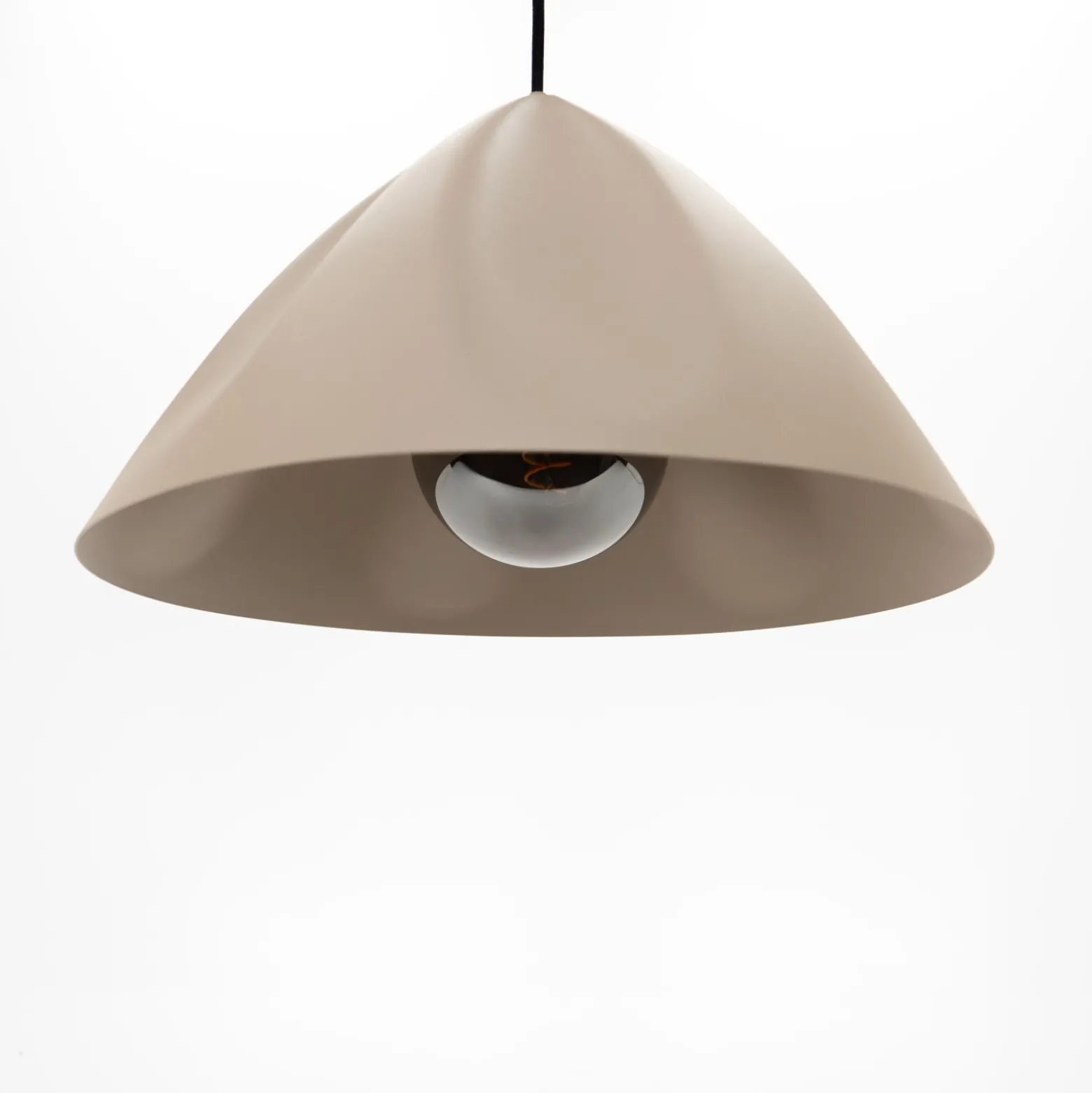 Eglo Pendellampa Podere Stål Beige | 425mm - Passande För 1x E27